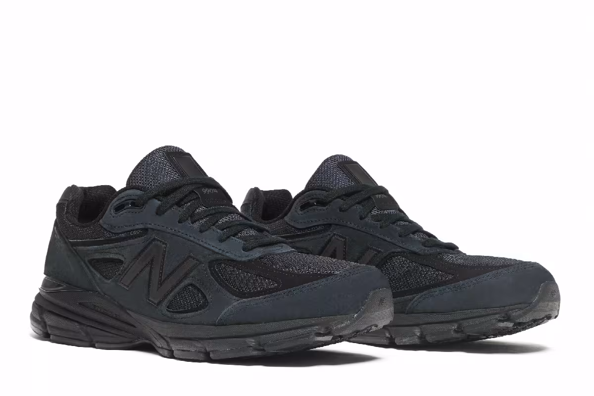 JJJJound x New Balance 990v4 Made in USA Navy, view 9