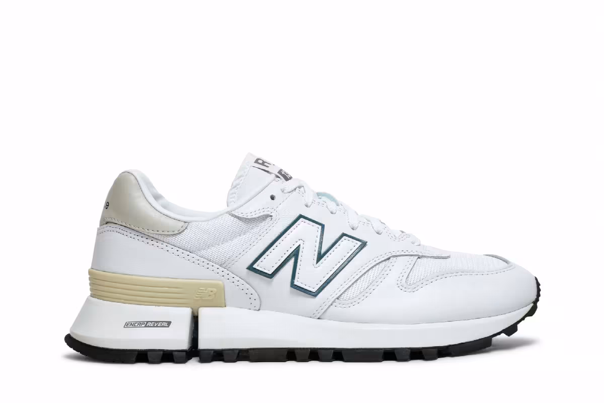 Tokyo Design Studio x New Balance 1300 White Mallard Blue, view 2