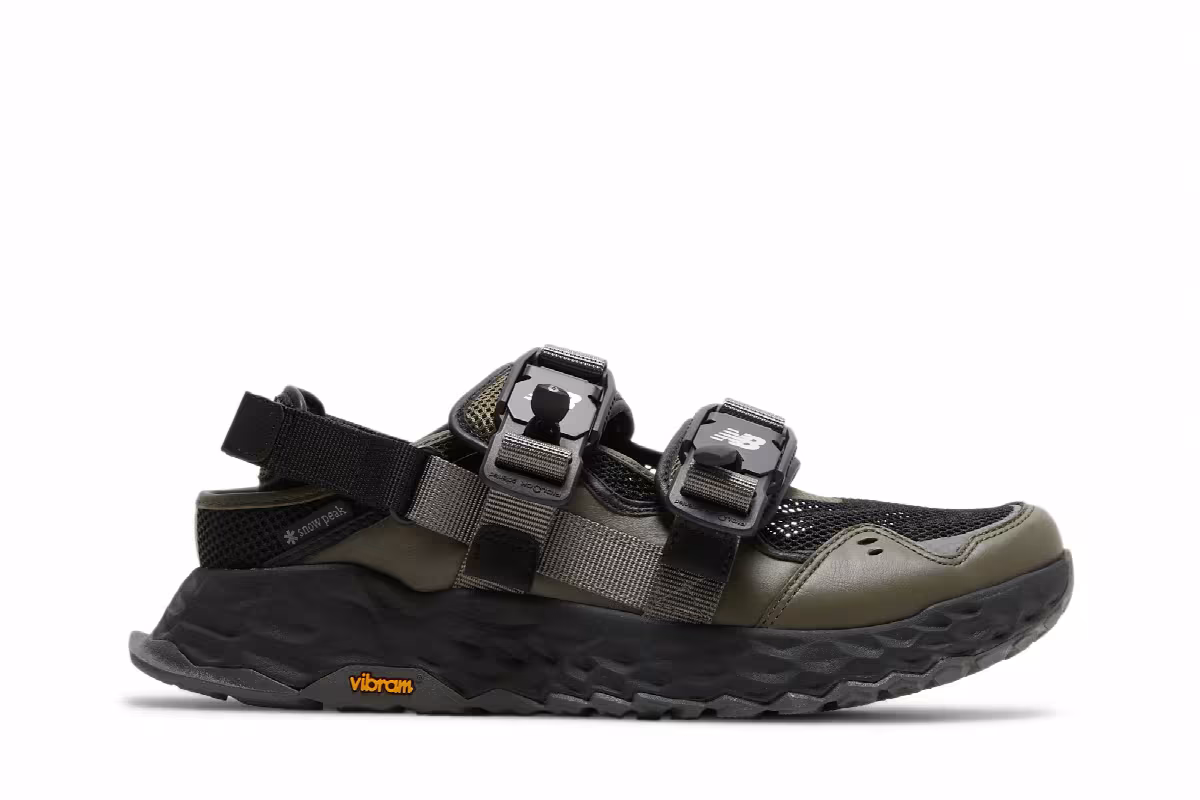 Snow Peak x Tokyo Design Studio x New Balance Niobium Concept 2 Brown Black, view 2