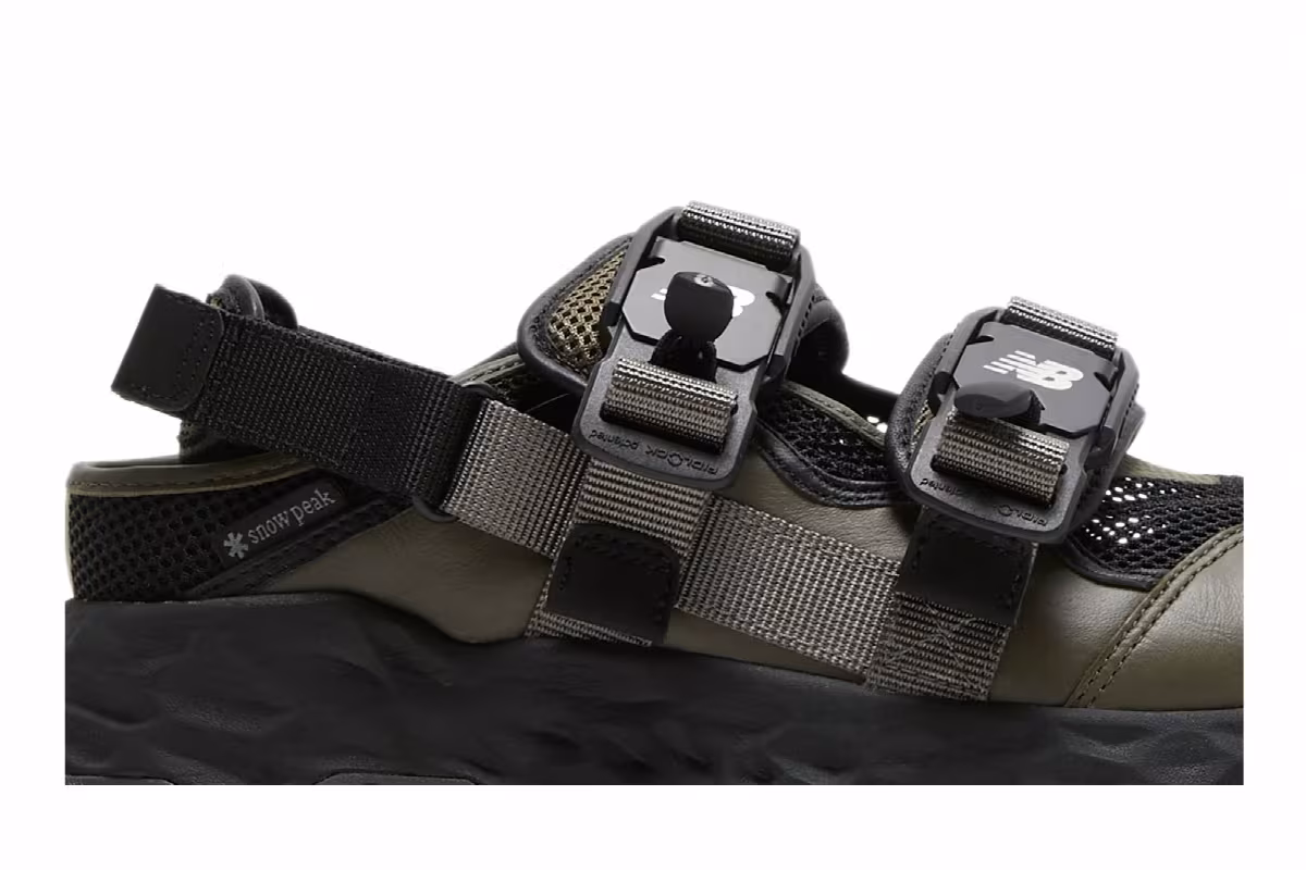 Snow Peak x Tokyo Design Studio x New Balance Niobium Concept 2 Brown Black, view 3