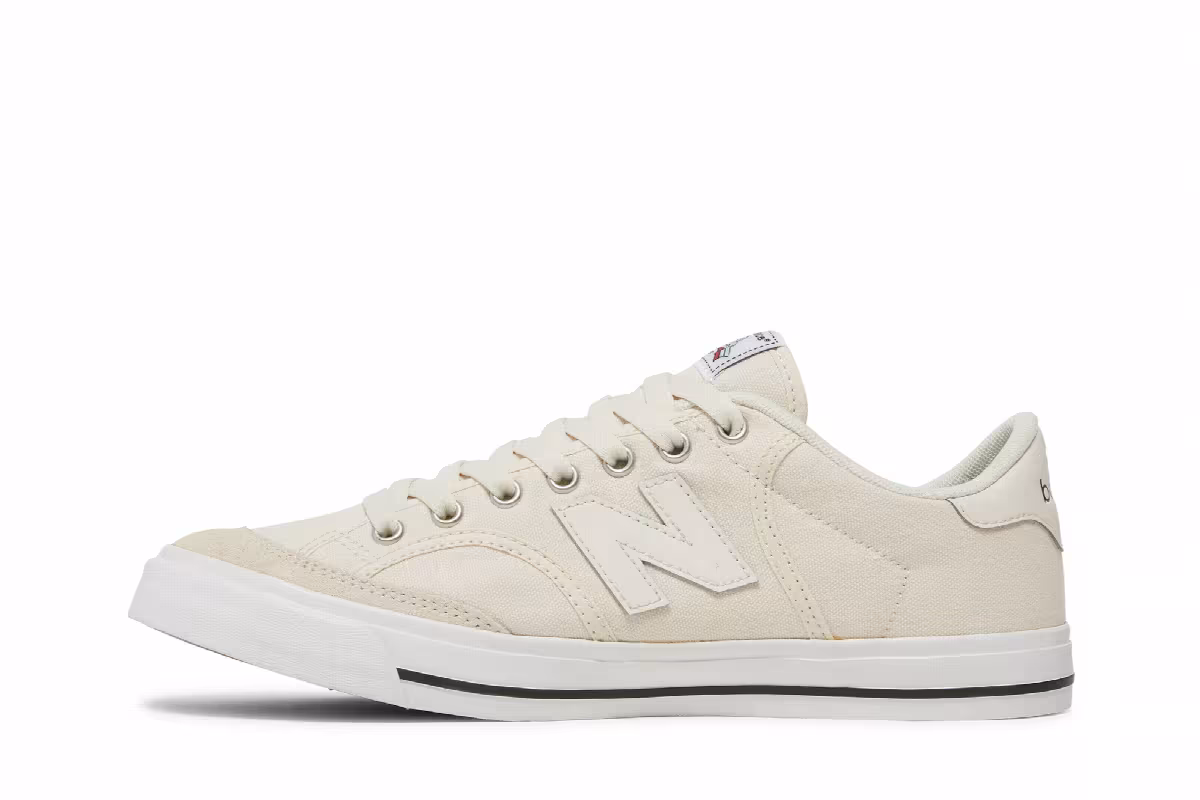 New Balance Numeric 212 White Red, view 4
