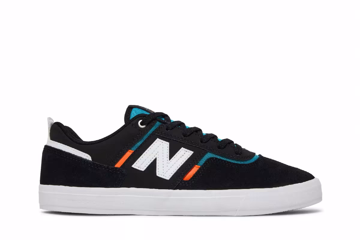 New Balance Numeric 306 Black Orange, view 2