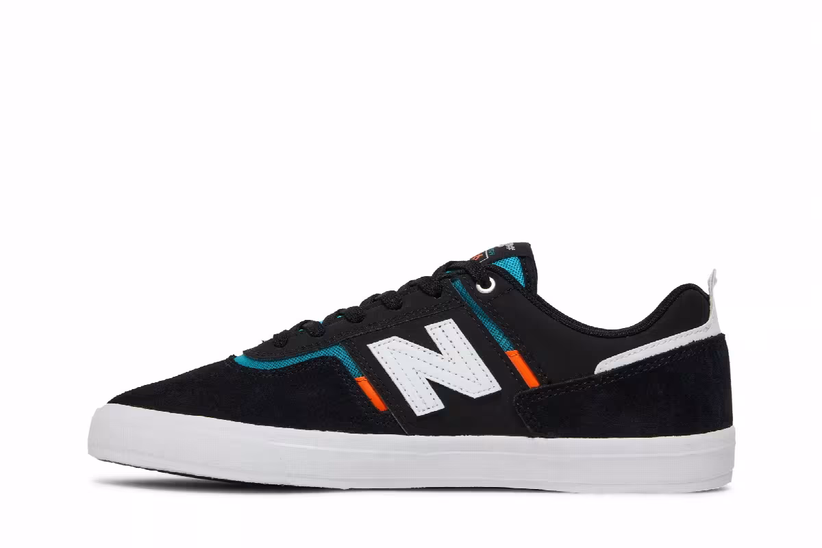 New Balance Numeric 306 Black Orange, view 4