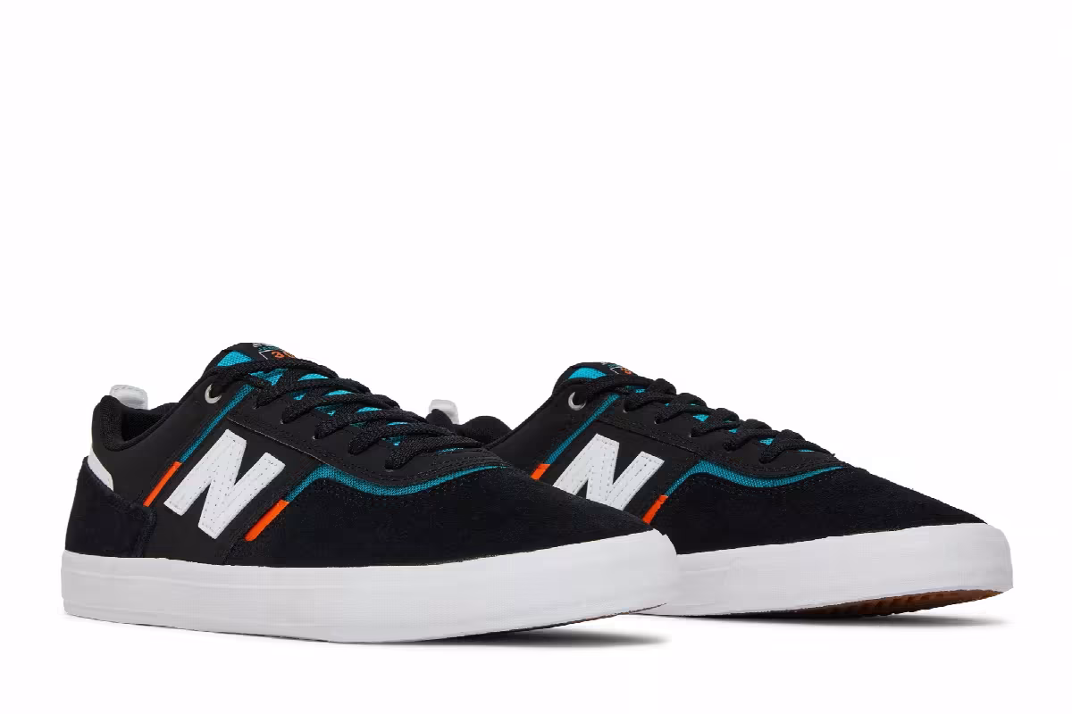 New Balance Numeric 306 Black Orange, view 9