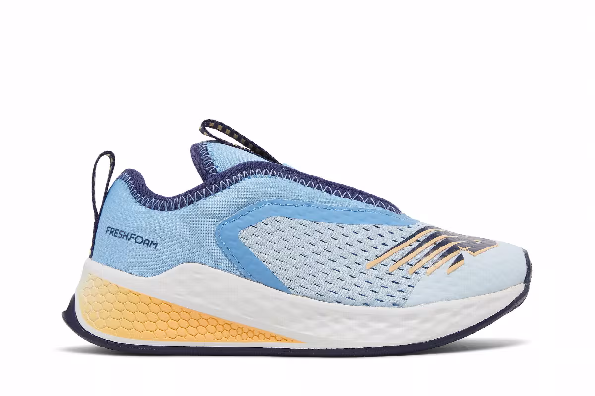 New Balance Fresh Foam Fast v2 Toddler Wide Morning Tide Light Mango, view 2