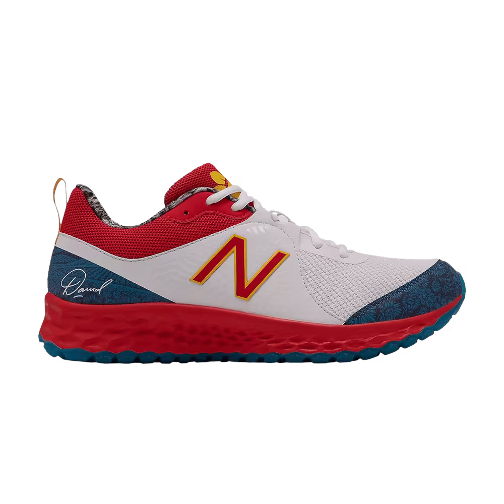 David Sunflower Seeds x New Balance Fresh Foam 3000v5 TF White Red