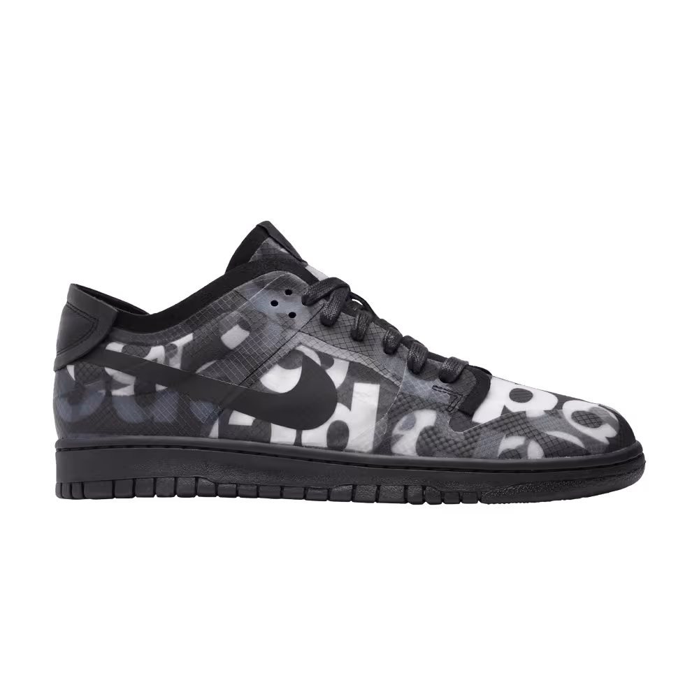 Comme des Garçons x Nike Women's Dunk Low Monogram Print