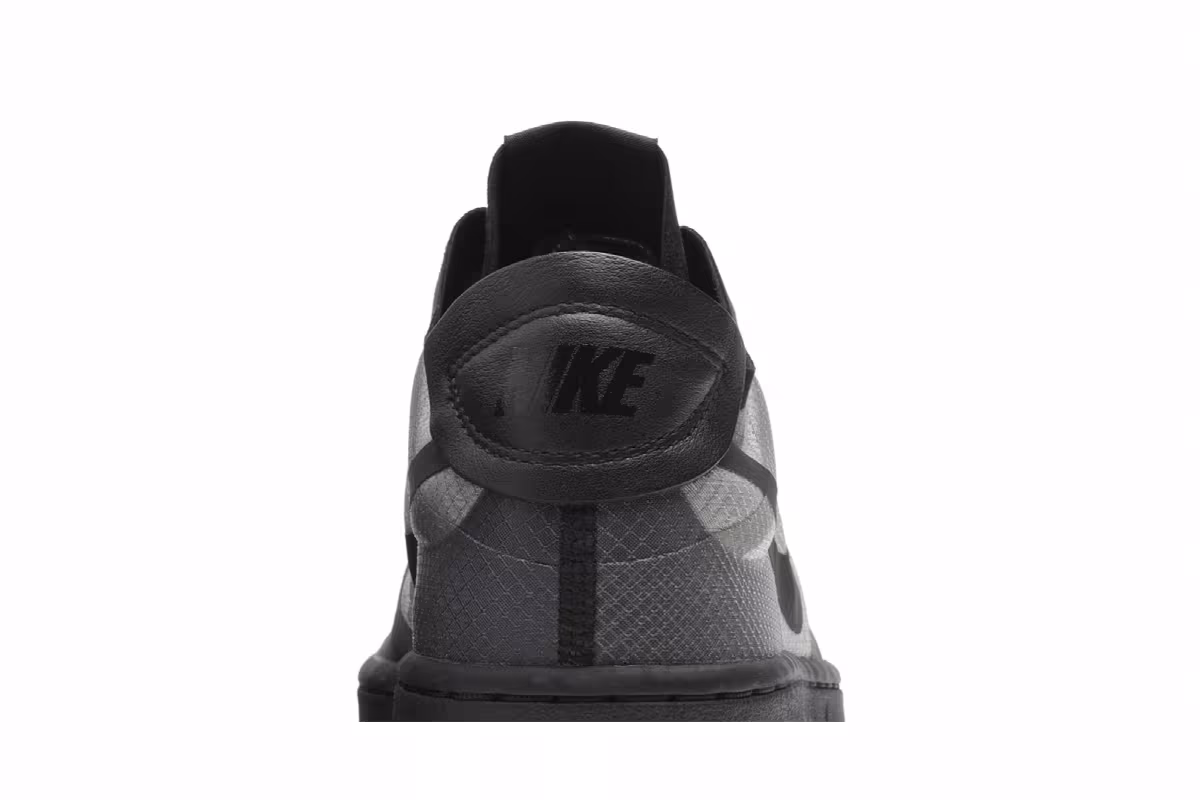 Comme des Garçons x Nike Women's Dunk Low Black Clear, view 8