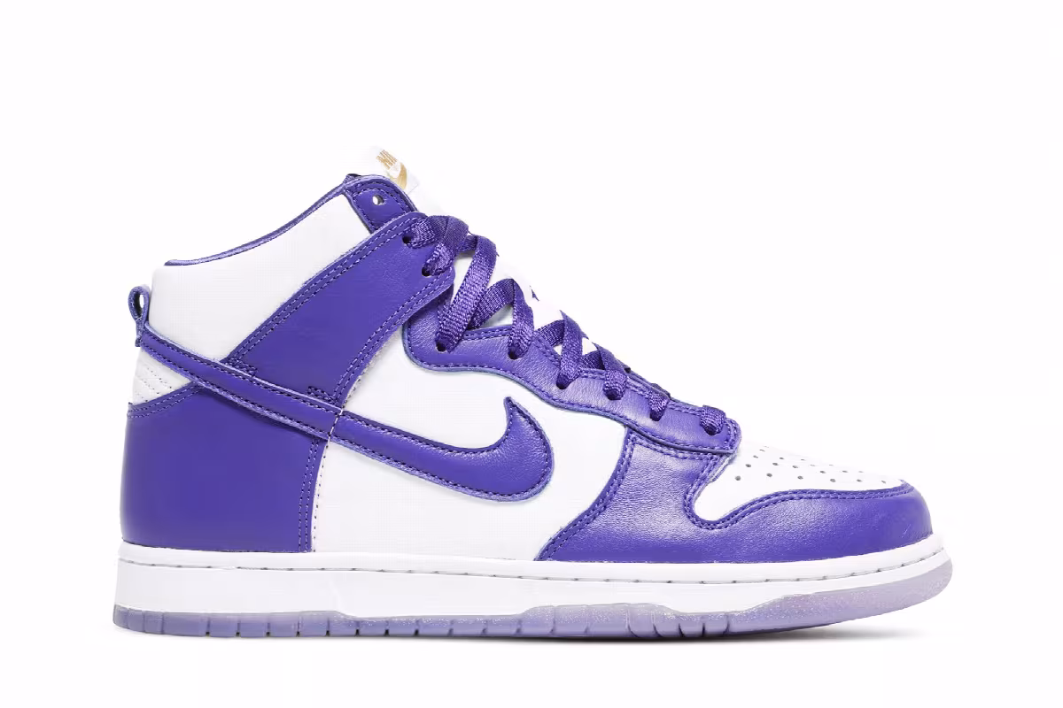 Nike Women's Dunk High Varsity Purple, view 2
