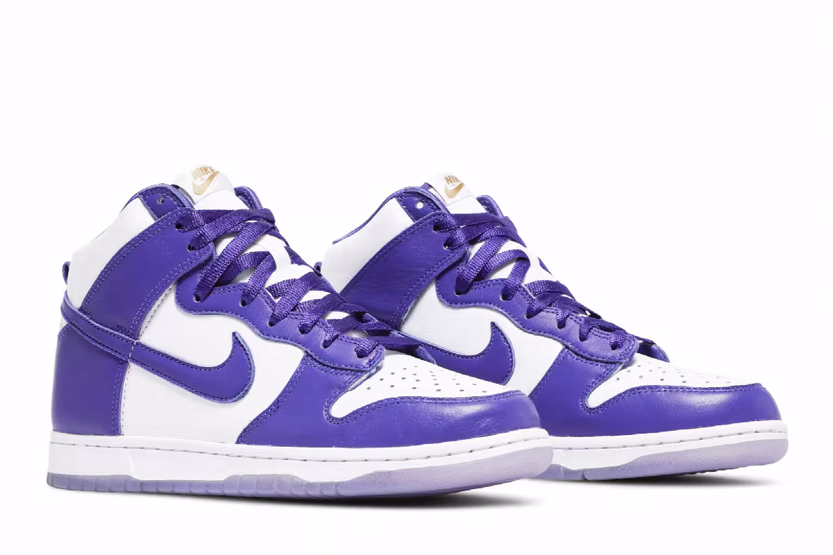 Nike Women's Dunk High Varsity Purple, view 9