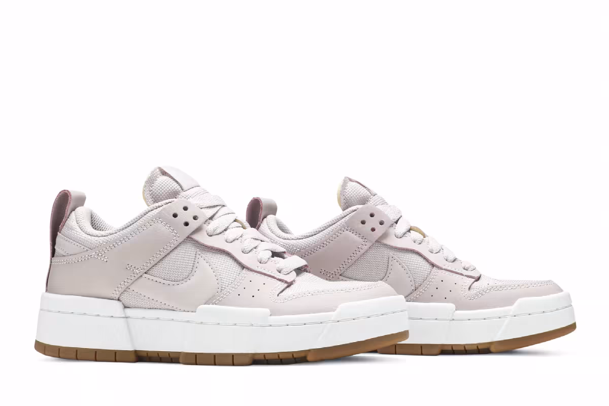 Nike Women's Dunk Low Disrupt Barely Rose, view 9