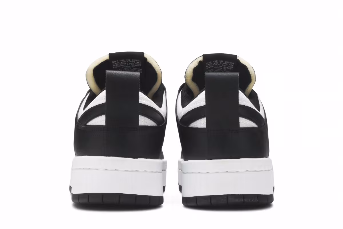 Nike Women's Dunk Low Disrupt Black, view 7