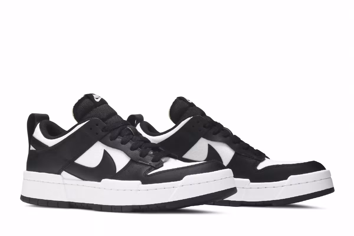 Nike Women's Dunk Low Disrupt Black, view 9