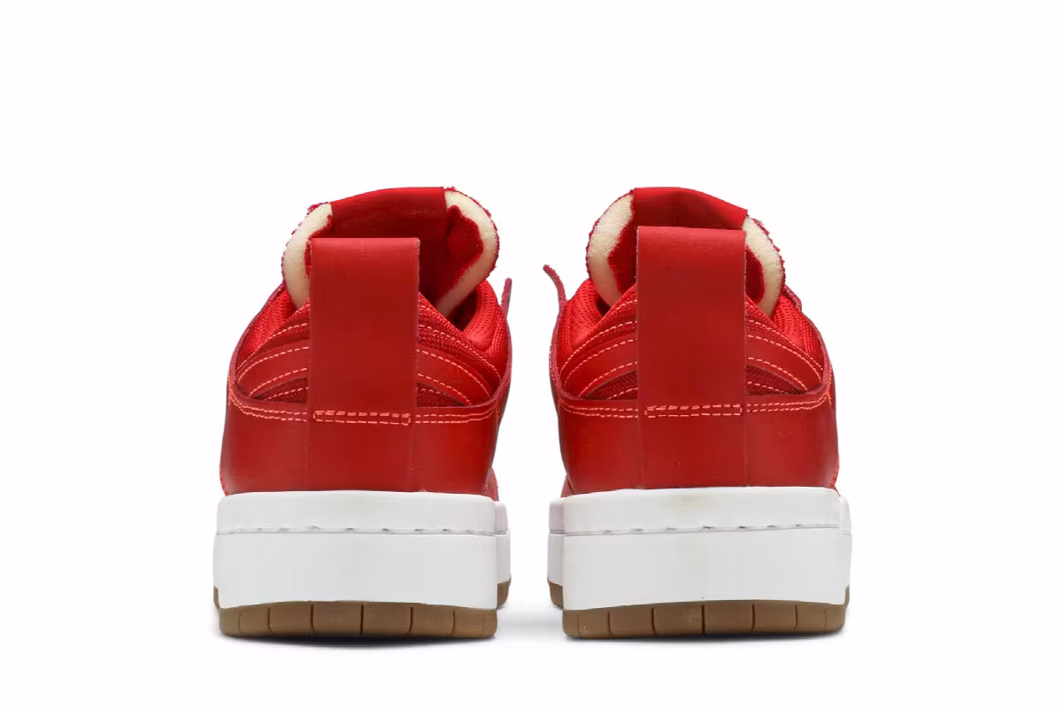 Nike Women's Dunk Low Disrupt Red Gum, view 7