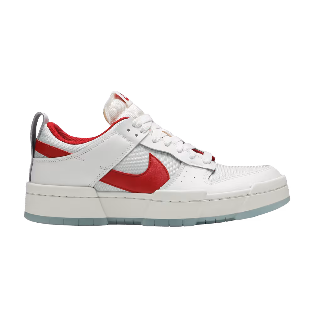 Nike Women's Dunk Low Disrupt White Gym Red