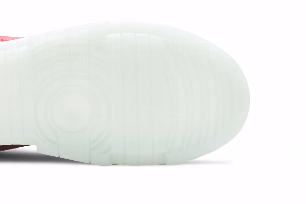 Nike Women's Dunk Low Disrupt White Gym Red, view 6