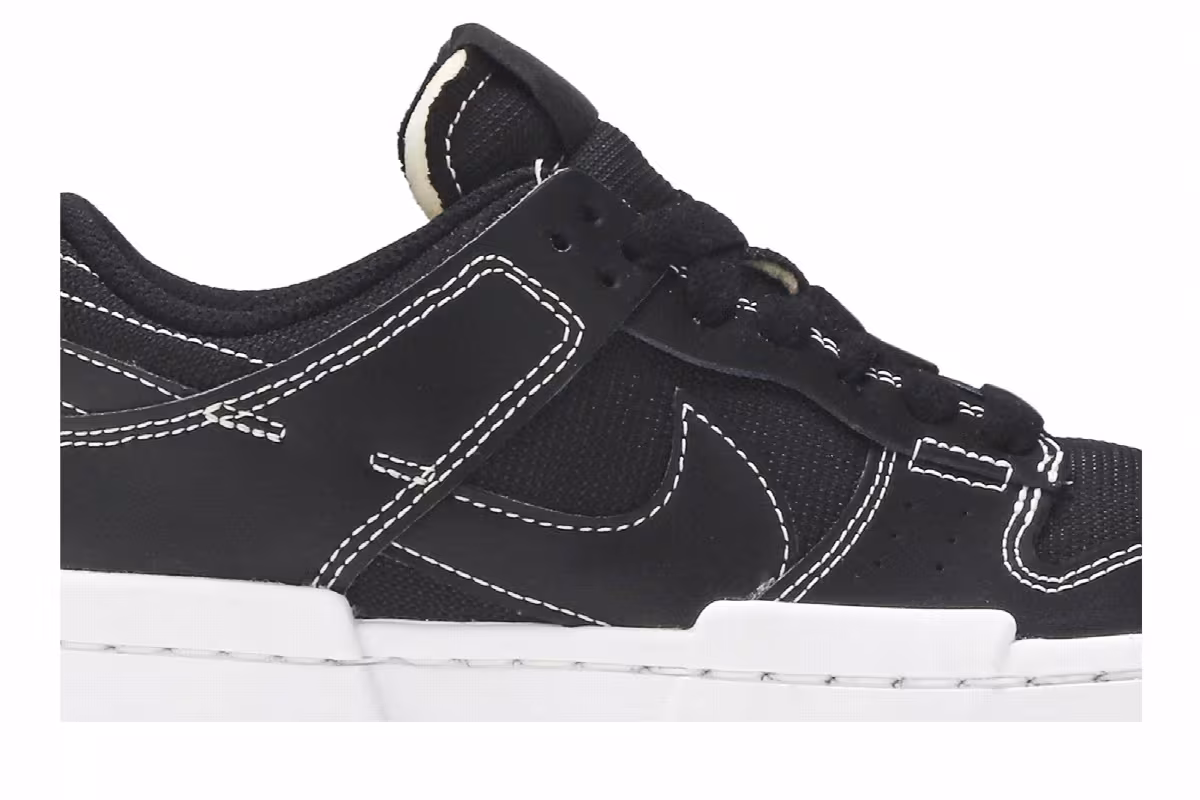 Nike Women's Dunk Low Disrupt Black Gum, view 3