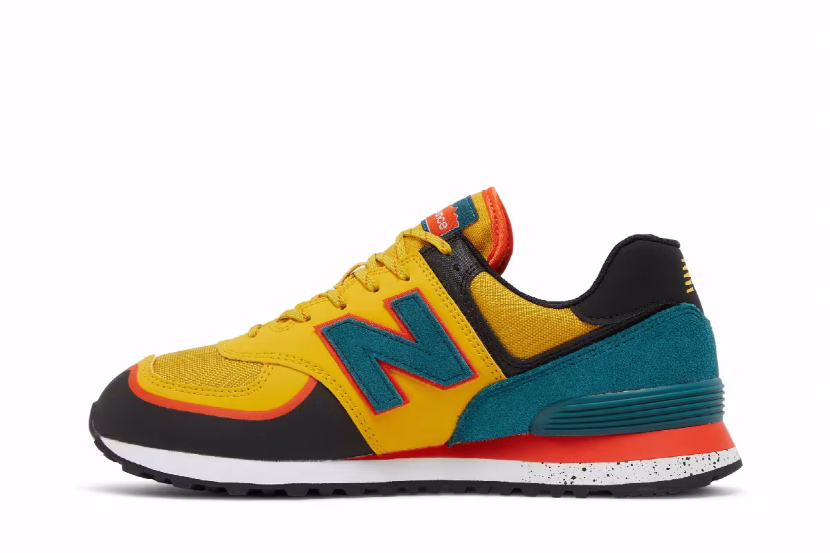 New Balance 574T Harvest Gold Blaze, view 4