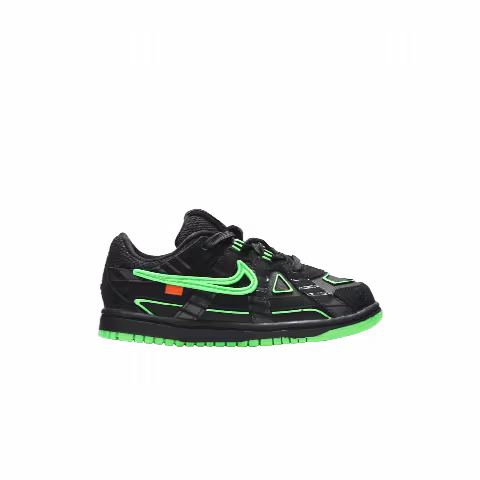 Off-White x Nike Rubber Dunk TD 'Green Strike'