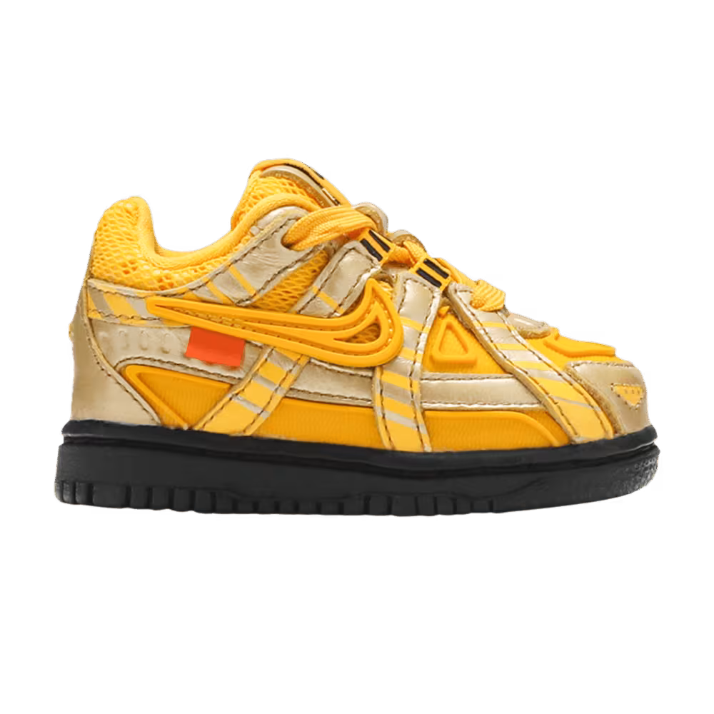 Off-White x Nike Rubber Dunk TD University Gold
