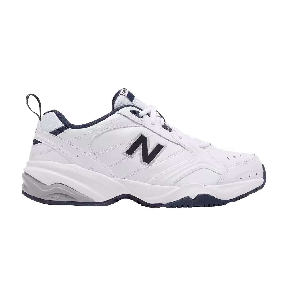 New Balance 624 White Navy