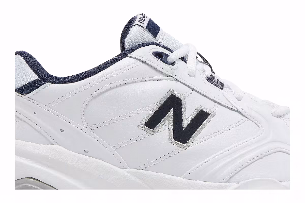 New Balance 624 White Navy, view 3