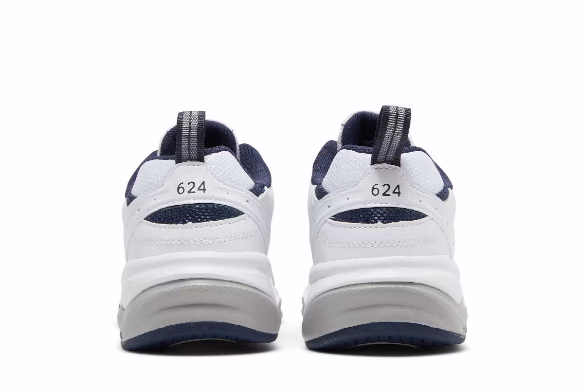 New Balance 624 White Navy, view 7