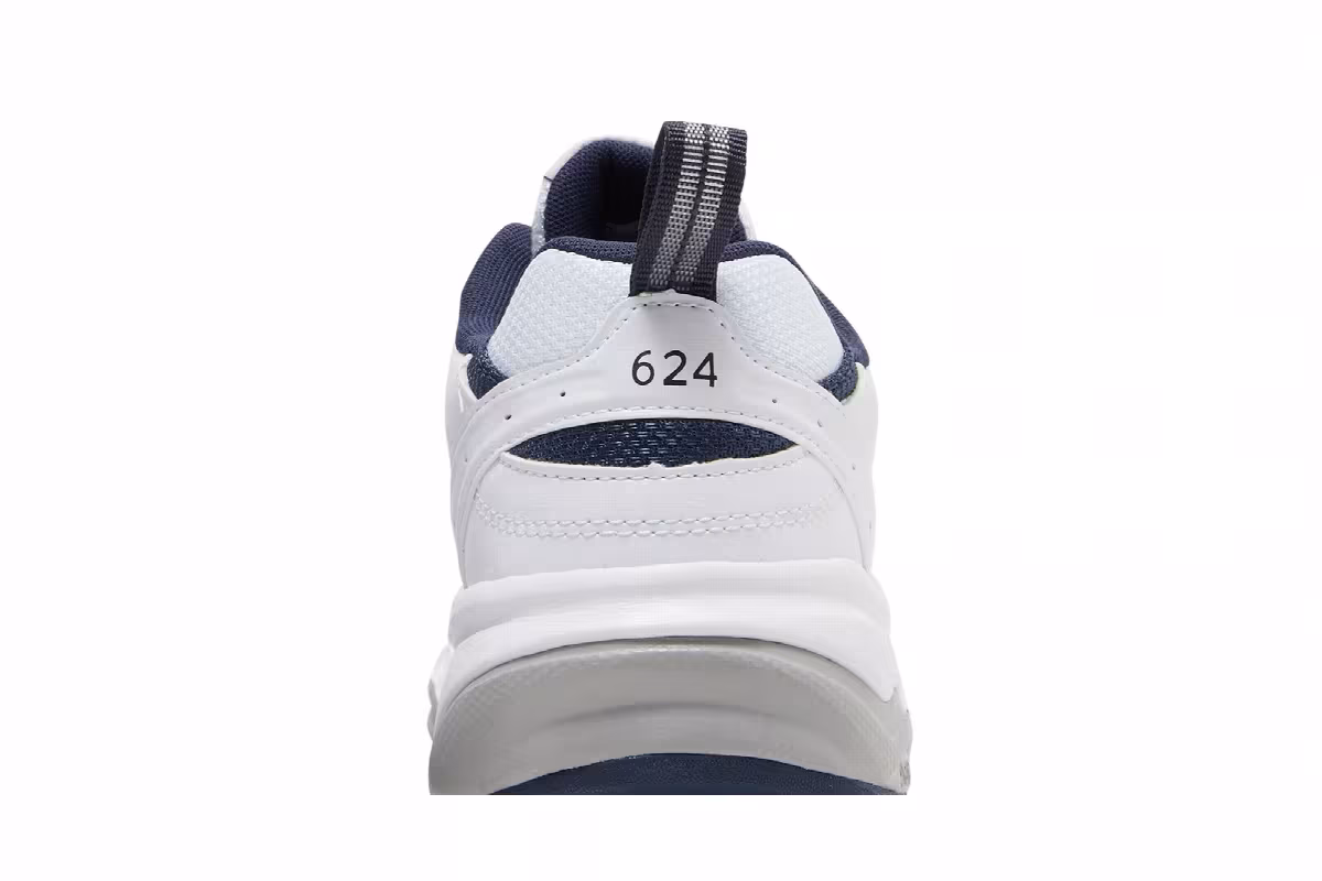 New Balance 624 White Navy, view 8