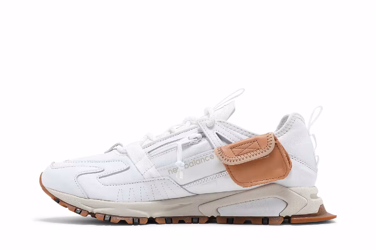 New Balance X-Racer Tactical Utility White Tan, view 4