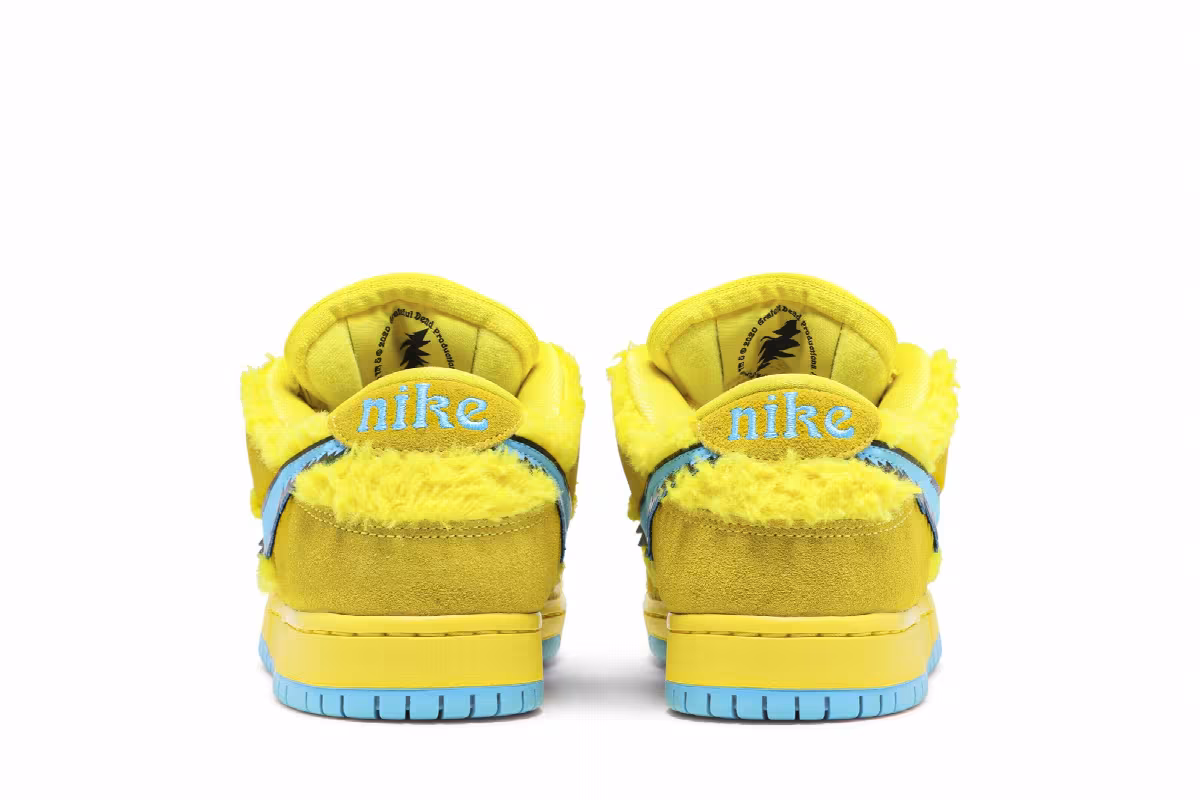 Grateful Dead x Nike Dunk Low SB Yellow Bear, view 7