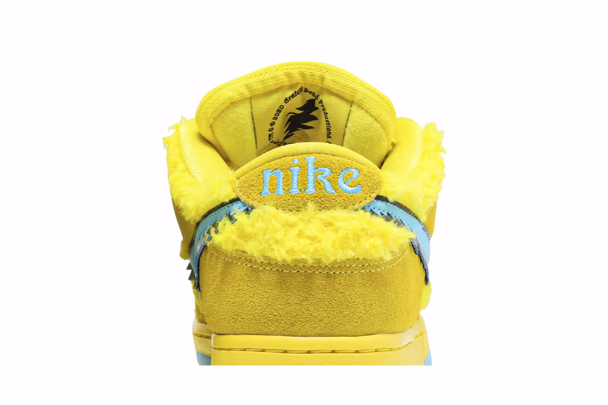Grateful Dead x Nike Dunk Low SB Yellow Bear, view 8