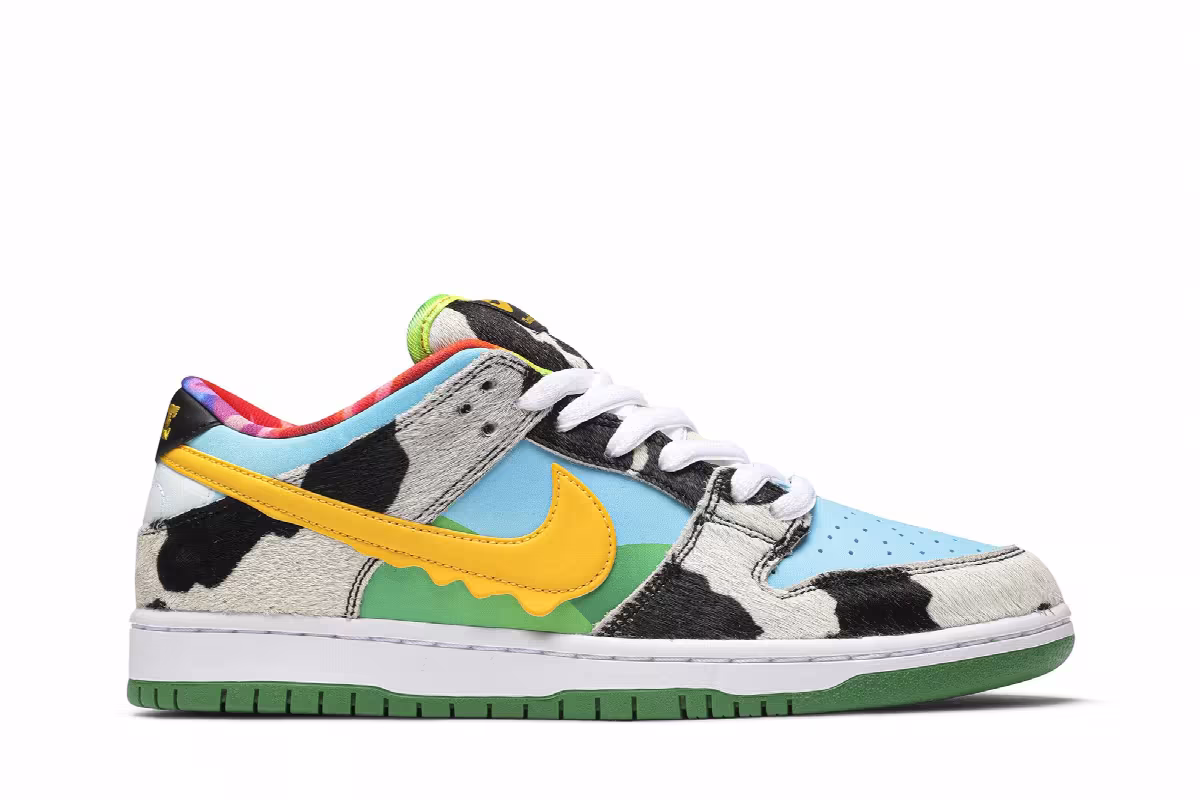 Ben & Jerry's x Nike Dunk Low SB Chunky Dunky, view 2