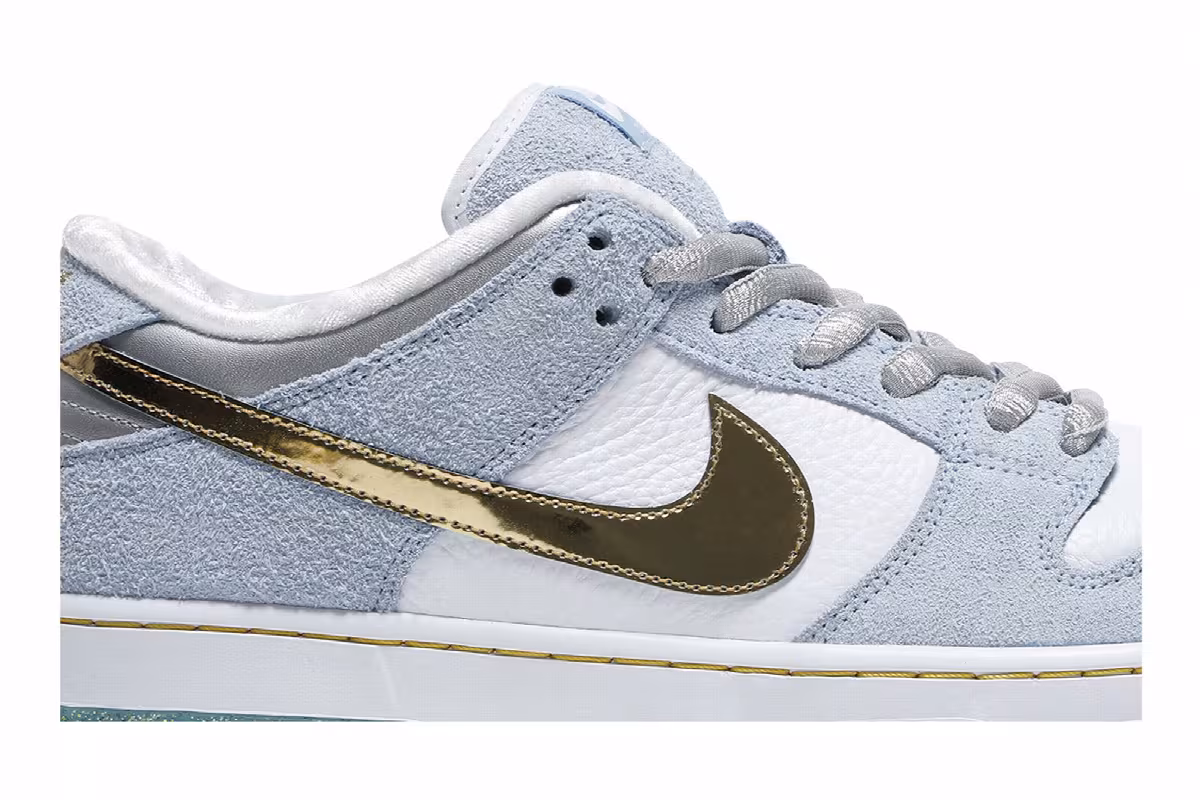 Sean Cliver x Nike Dunk Low SB Holiday Special, view 3