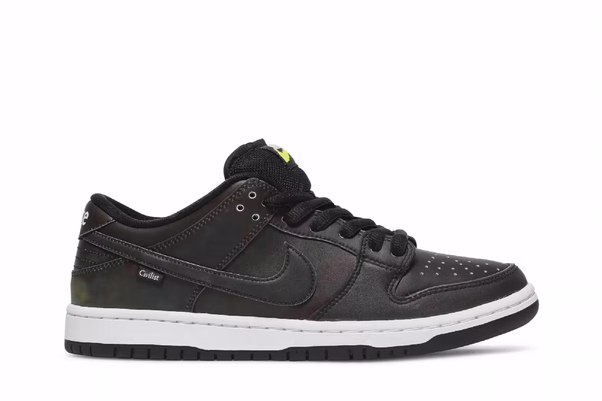 Civilist x Nike Dunk Low Pro SB QS Thermography, view 2