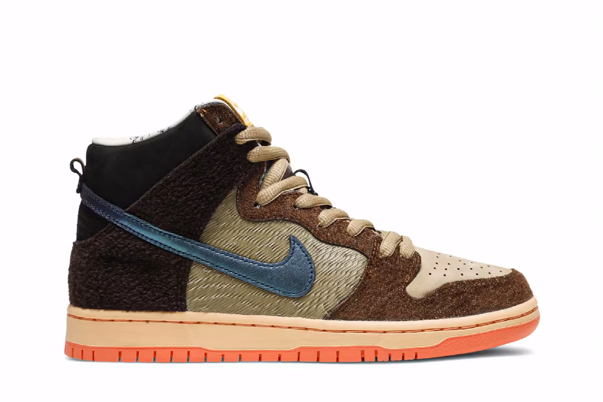 Concepts x Nike Dunk High Pro SB TurDUNKen, view 2