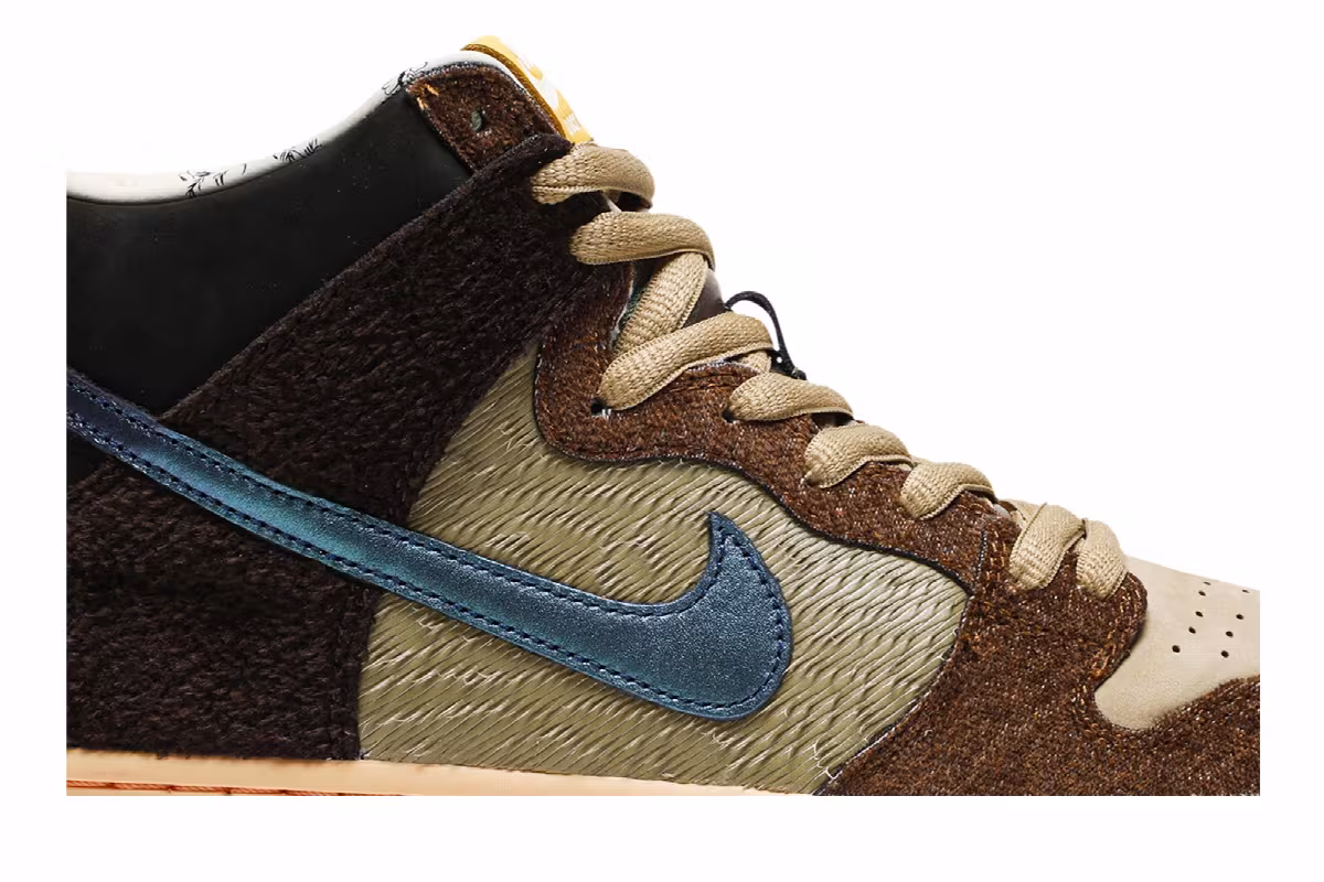 Concepts x Nike Dunk High Pro SB TurDUNKen, view 3