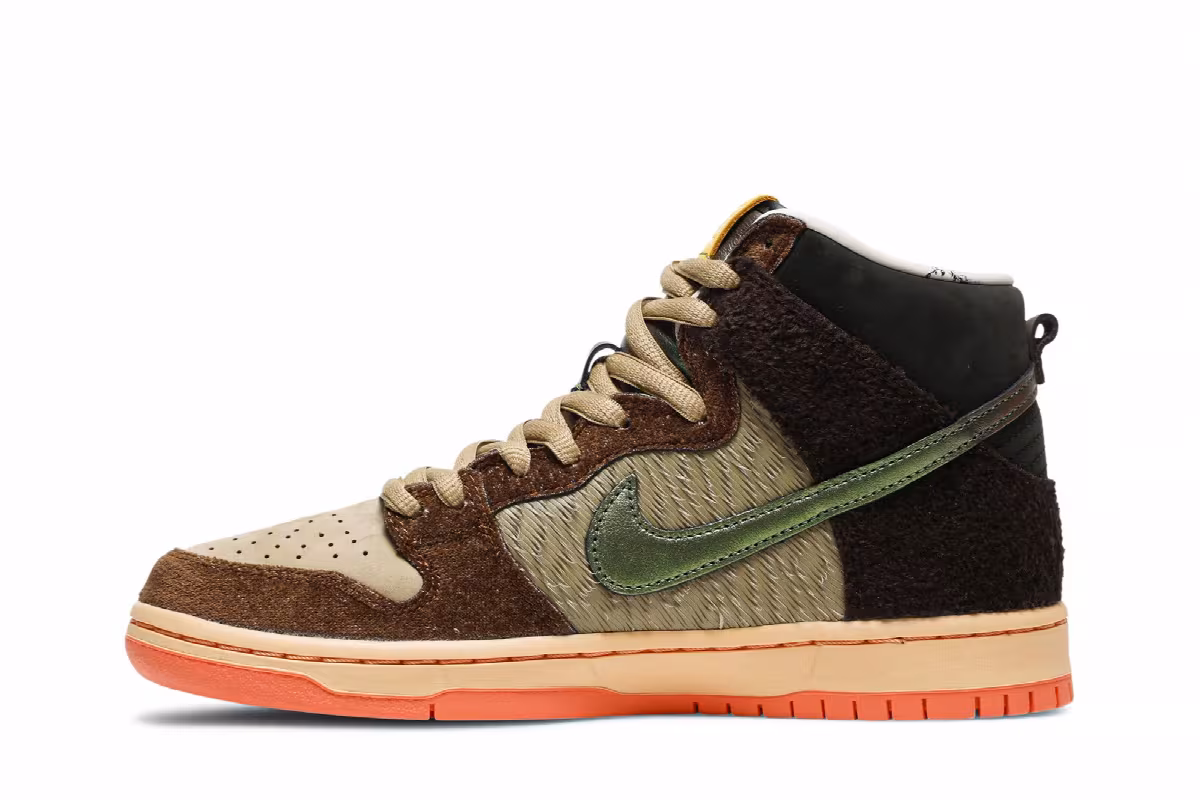 Concepts x Nike Dunk High Pro SB TurDUNKen, view 4