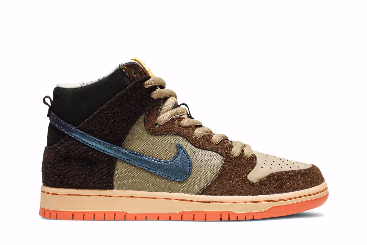 Concepts x Nike Dunk High Pro SB TurDUNKen, view 2