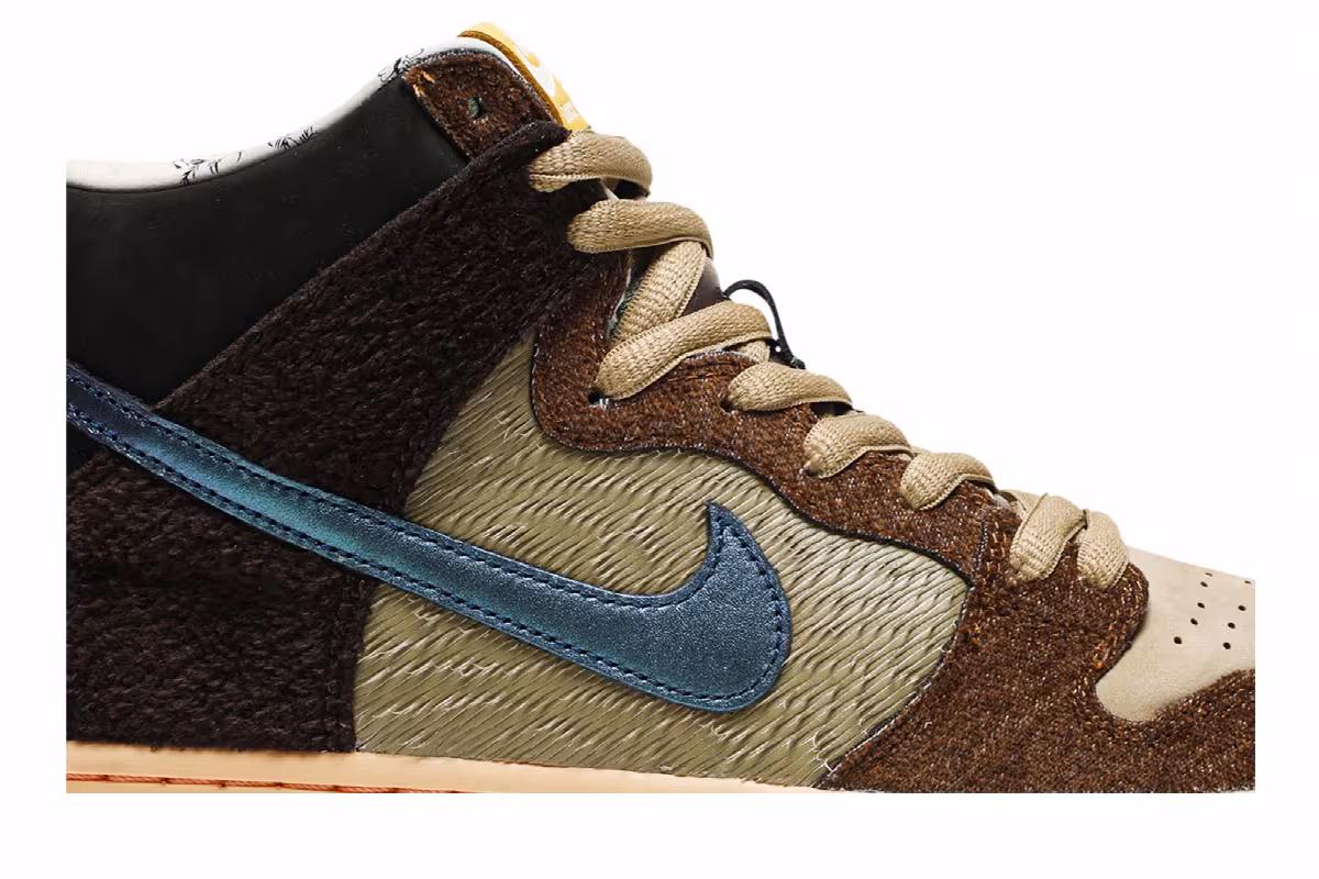 Concepts x Nike Dunk High Pro SB TurDUNKen, view 3