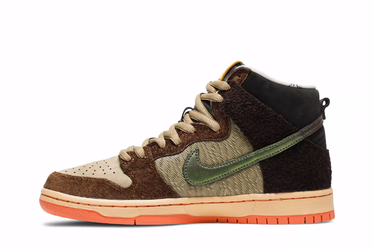 Concepts x Nike Dunk High Pro SB TurDUNKen, view 4