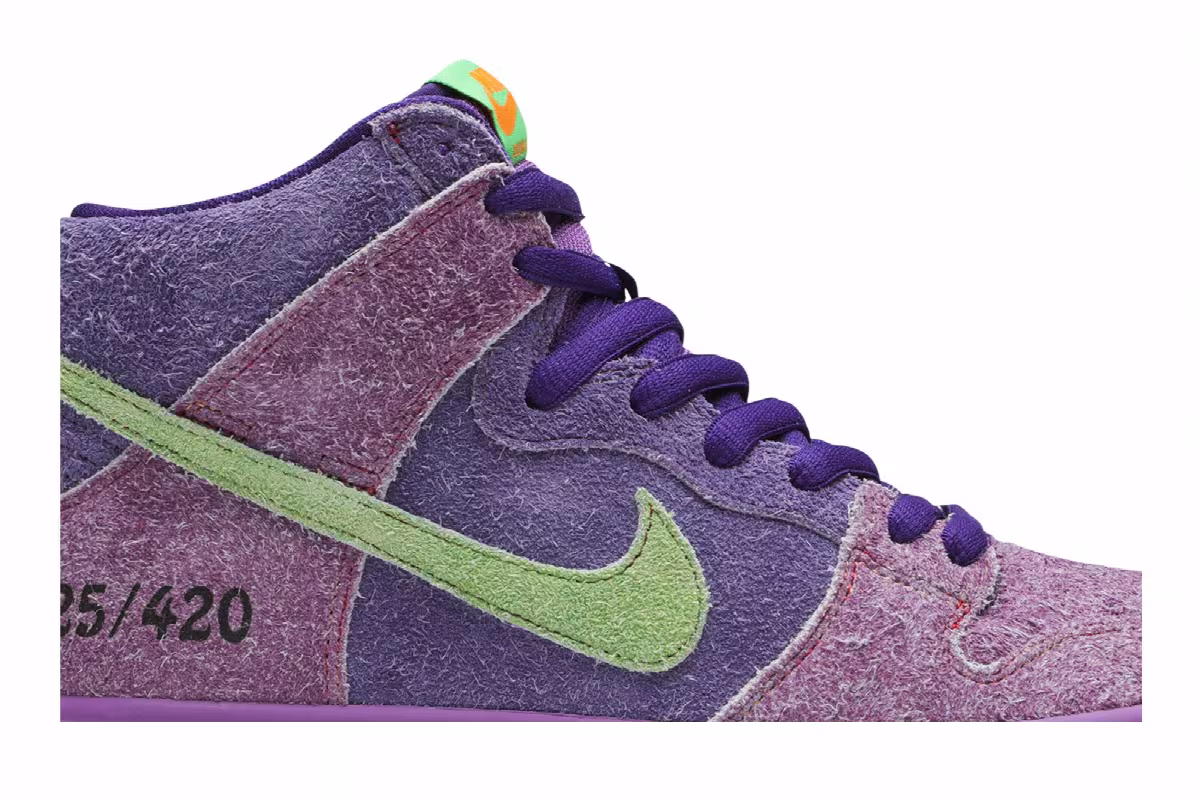 Nike Dunk High Pro SB Reverse Skunk, view 3