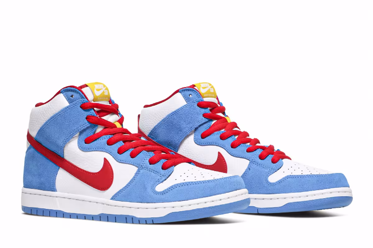 Nike Dunk High SB Doraemon, view 9
