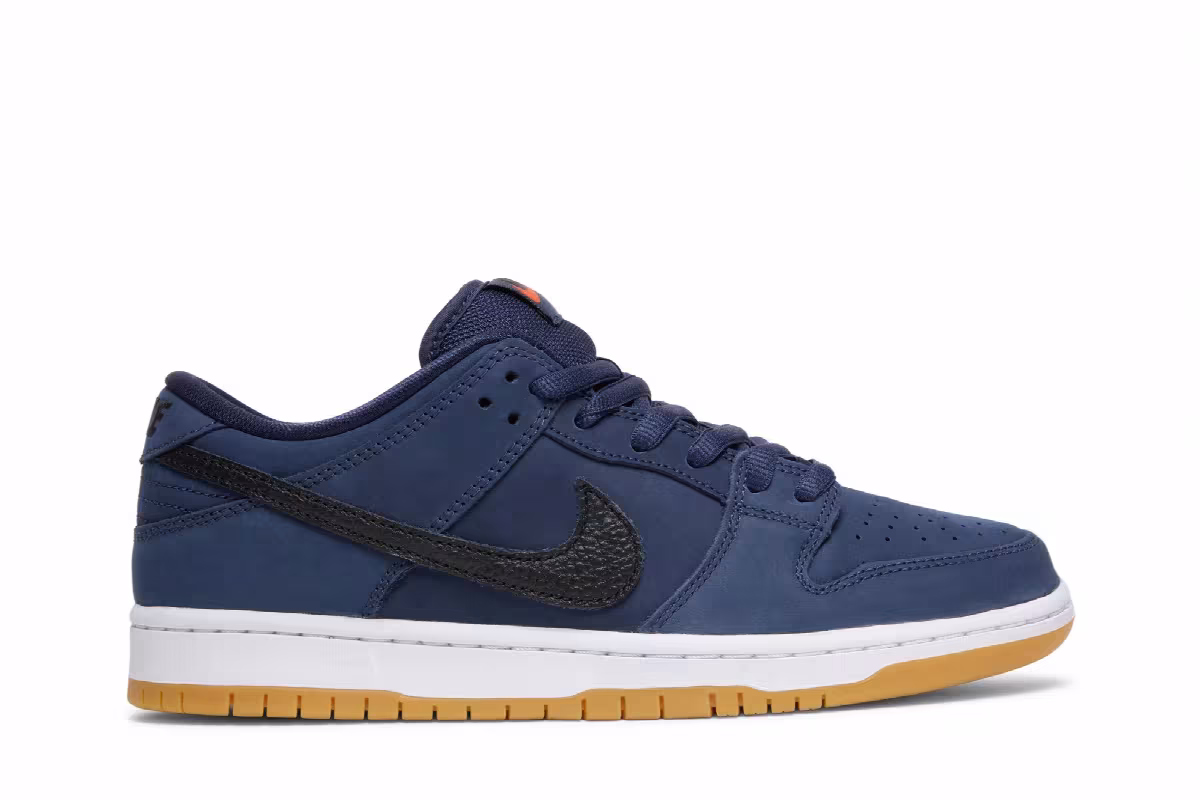 Nike Dunk Low Pro ISO SB Navy Gum, view 2