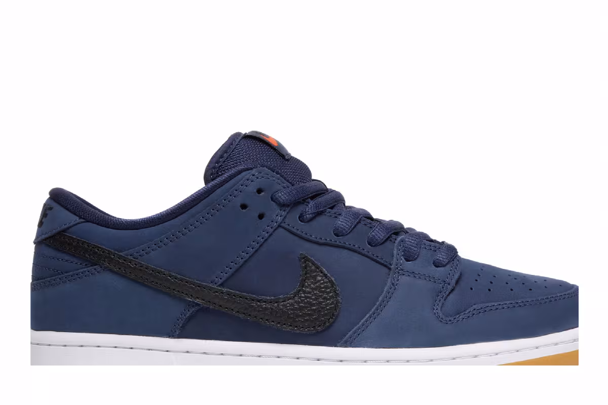 Nike Dunk Low Pro ISO SB Navy Gum, view 3