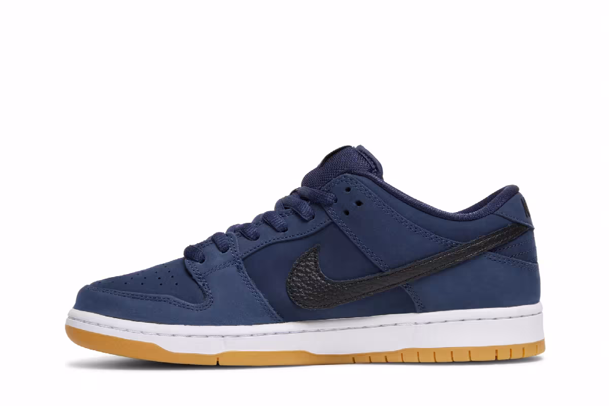 Nike Dunk Low Pro ISO SB Navy Gum, view 4