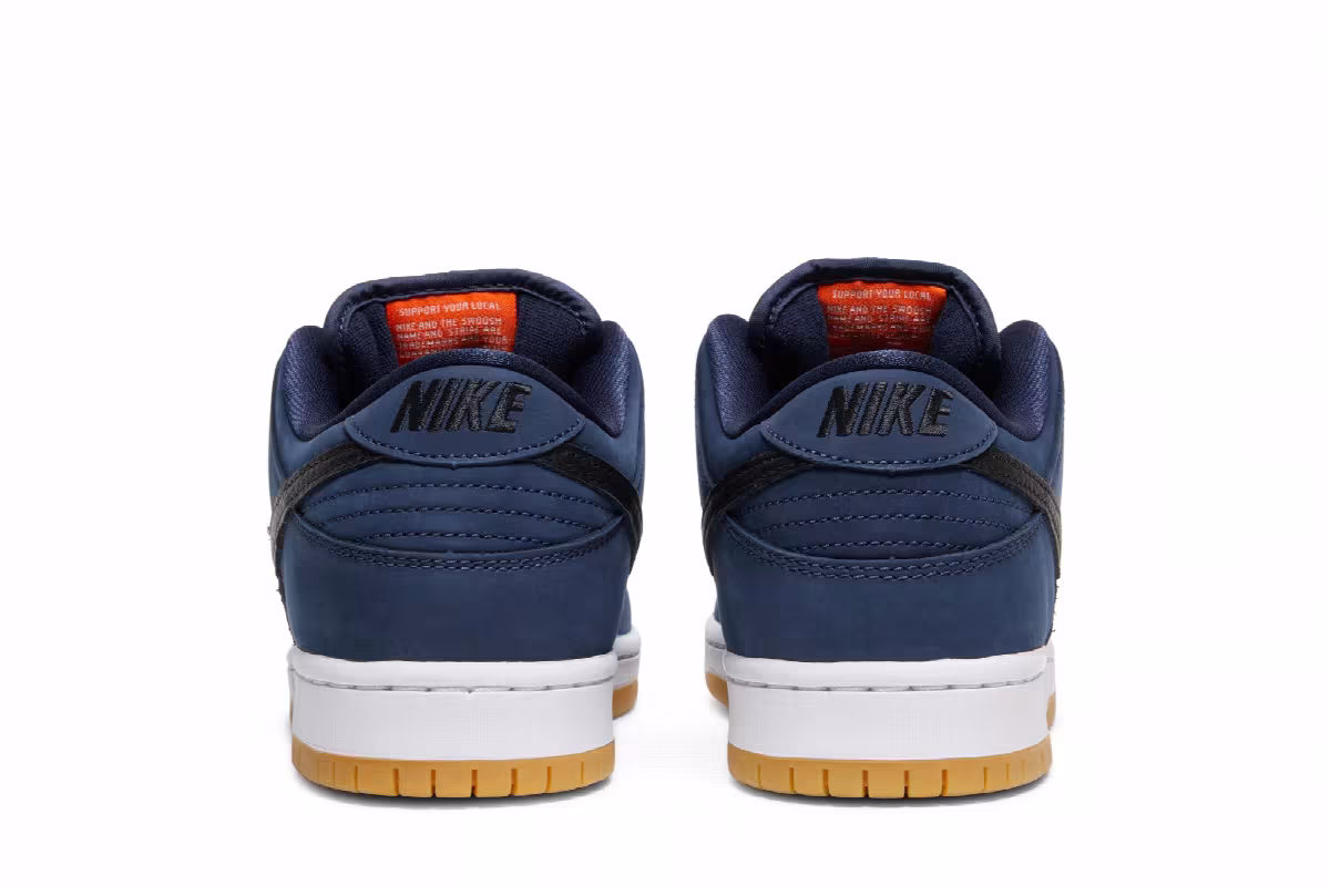 Nike Dunk Low Pro ISO SB Navy Gum, view 7