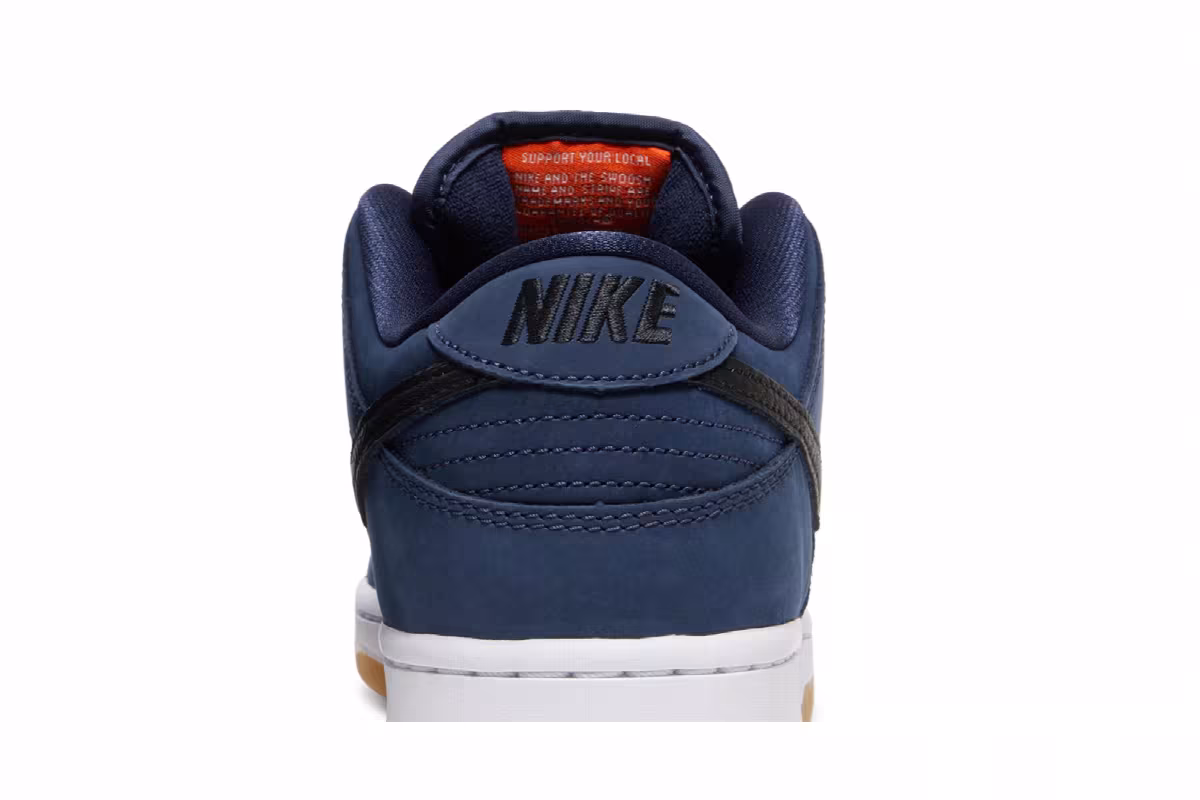 Nike Dunk Low Pro ISO SB Navy Gum, view 8