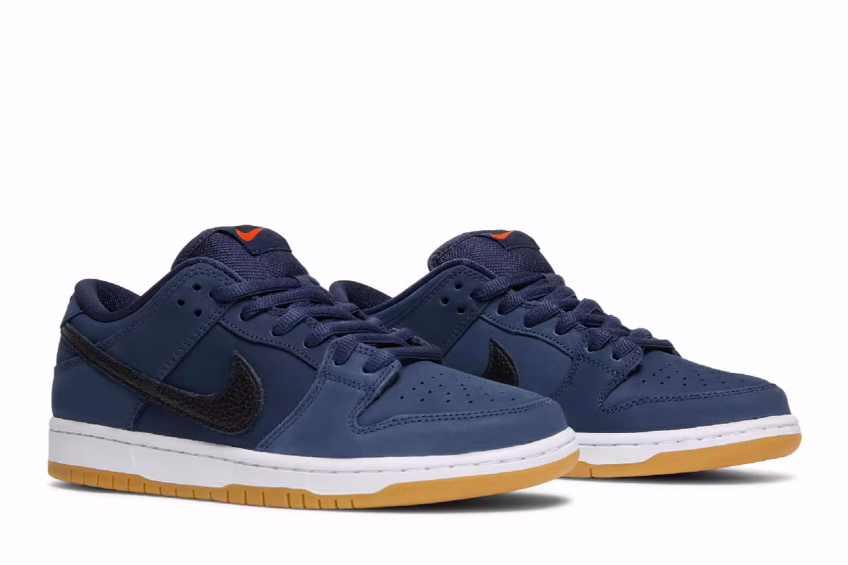 Nike Dunk Low Pro ISO SB Navy Gum, view 9