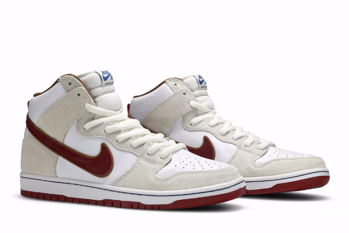 Nike Dunk High SB Sail, view 9
