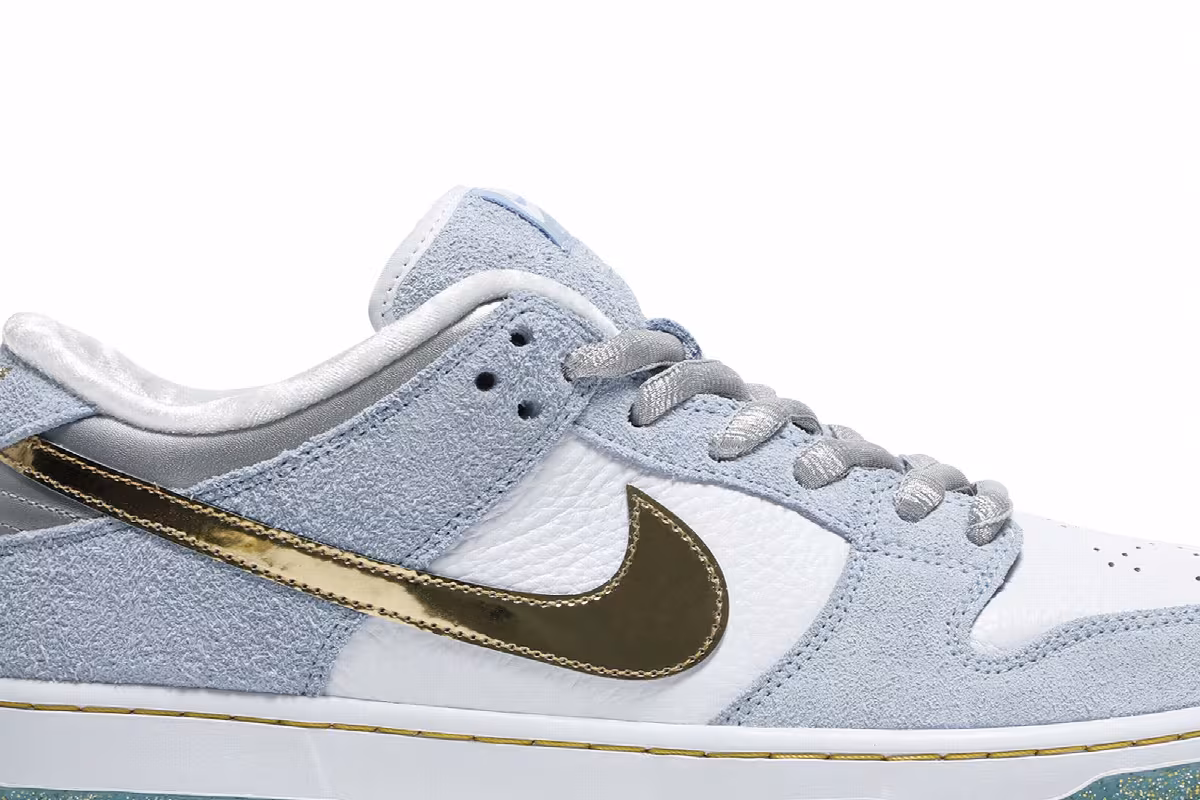 Sean Cliver x Nike Dunk Low SB Holiday Special, view 3